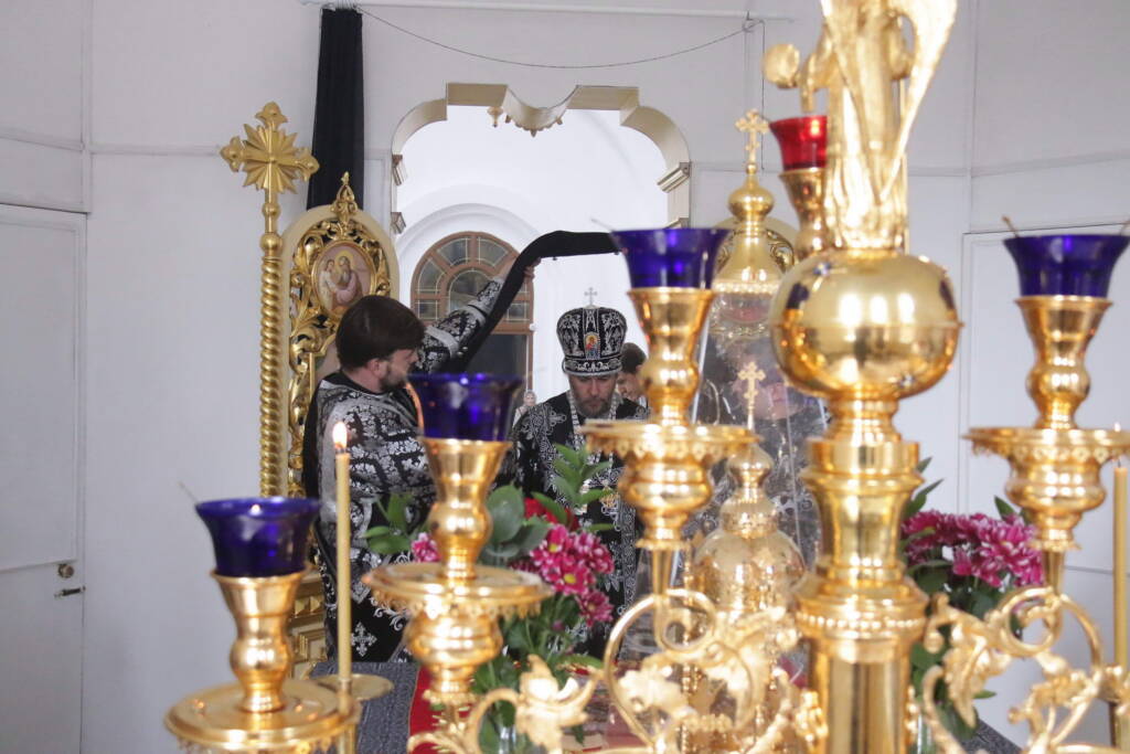 Литургия Преждеосвященных Даров в храме Рождества Христова п. Лашмы Касимовского района