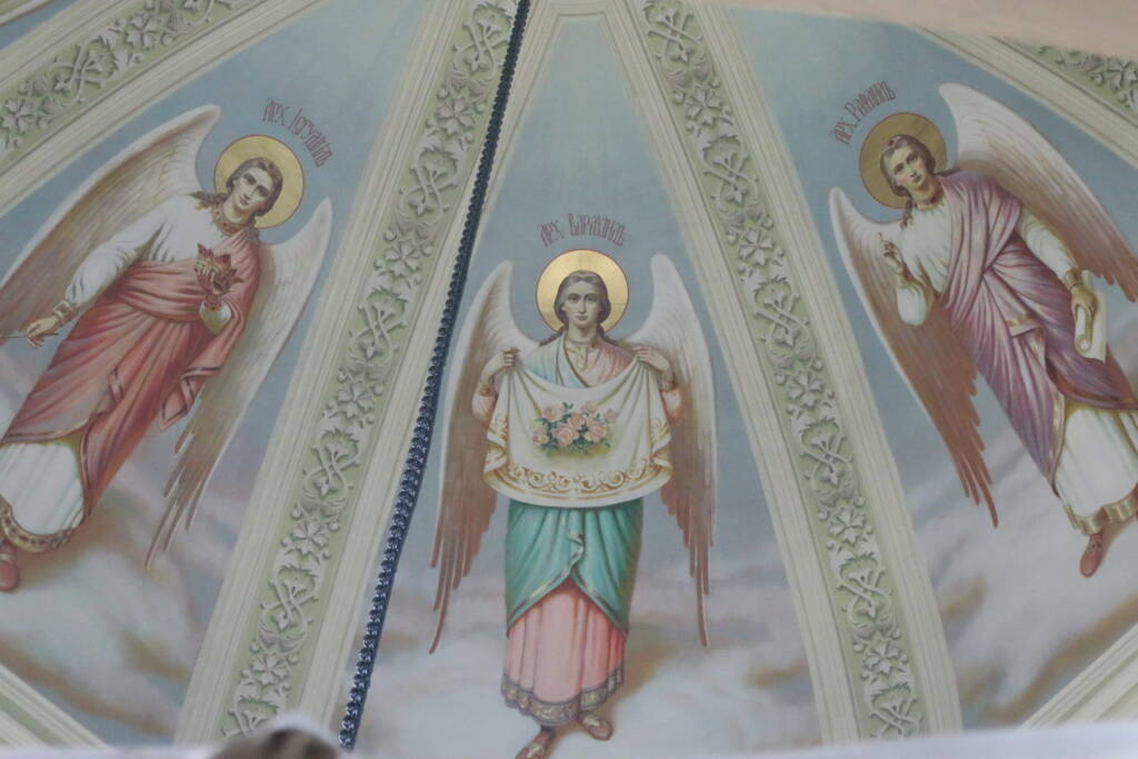 Божественная Литургия в Неделю 5-ю Великого поста в Вознесенском Кафедральном соборе города Касимова