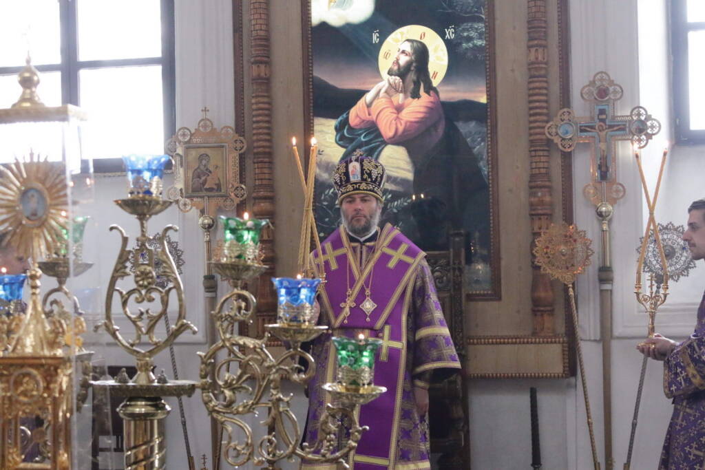 Божественная Литургия в Воспоминание Тайной Вечери в Вознесенском Кафедральном соборе города Касимова