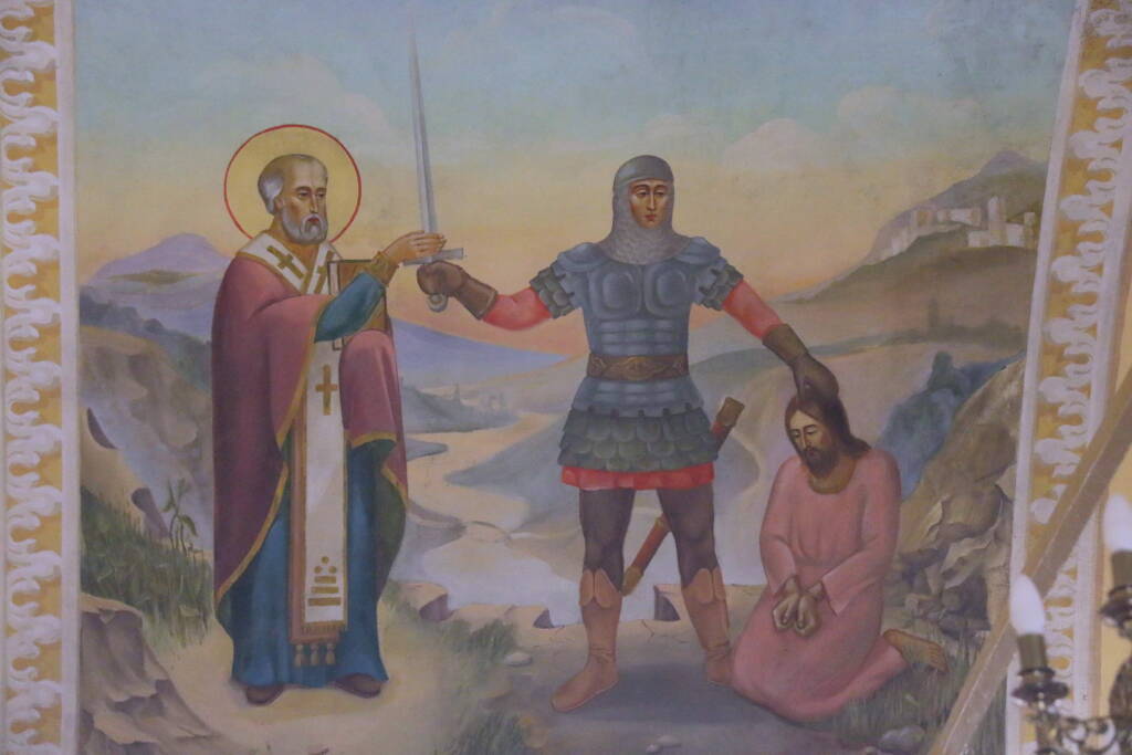 Божественная Литургия в Никольском храме села Погост Касимовского района