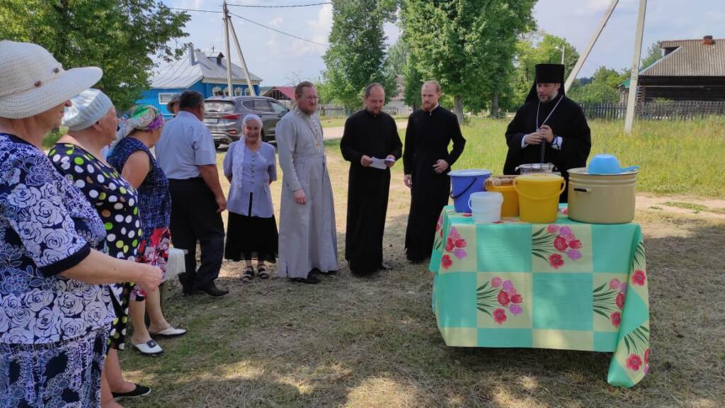 Празднование памяти великомученицы Параскевы Пятницы в селе Даньково Касимовского района
