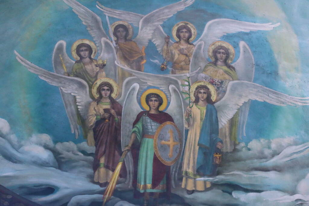 Божественная Литургия в день Святого Духа в Троицком храме рабочего поселка Тума Клепиковского района