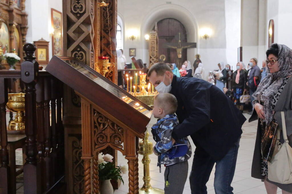 Престольный праздник в Вознесенском Кафедральном соборе города Касимова