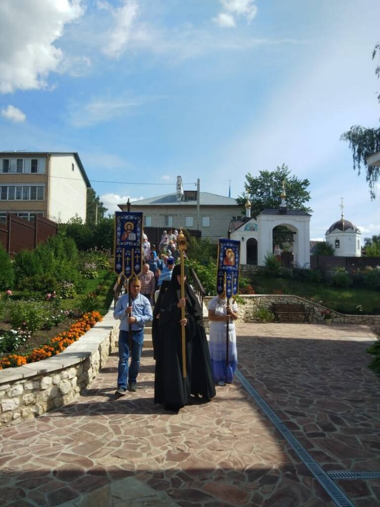 Престольный праздник в Казанском женском монастыре города Касимова