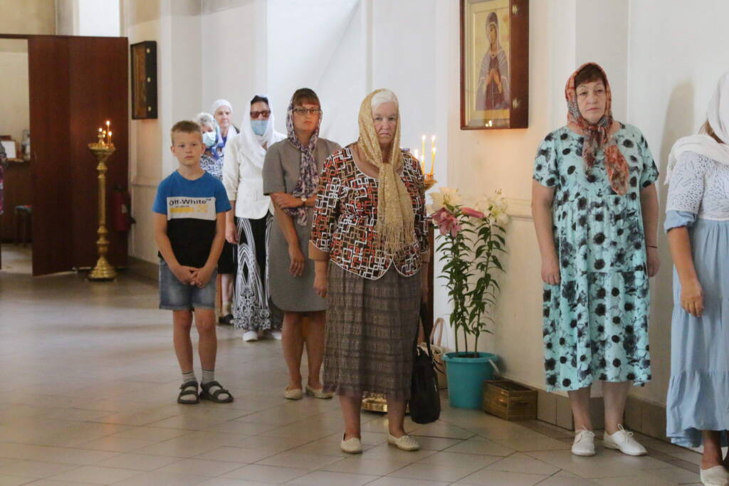 Божественная Литургия в Неделю 6-ю по Пятидесятнице в Вознесенском Кафедральном соборе города Касимова