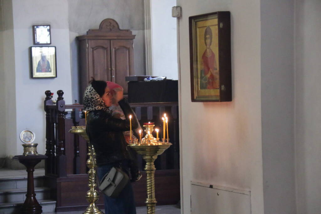 Божественная Литургия в Неделю 14-ю по Пятидесятнице в Вознесенском Кафедральном соборе города Касимова