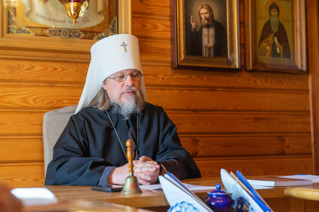 Преосвященный епископ Василий принял участие в Архиерейском совете Рязанской митрополии