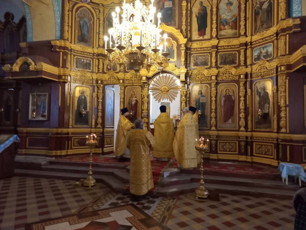 Состоялось соборное богослужение клириков Пятницкого благочиния епархии