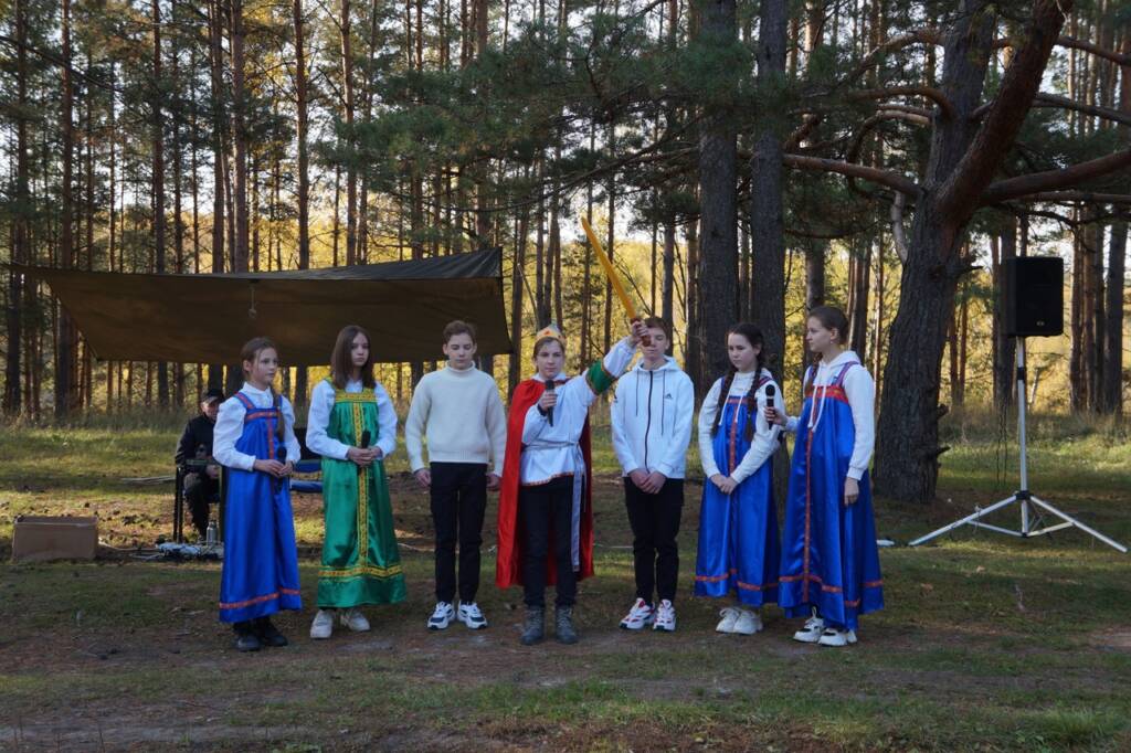 Состоялся первый епархиальный православный молодежный слет "Небесный орел"