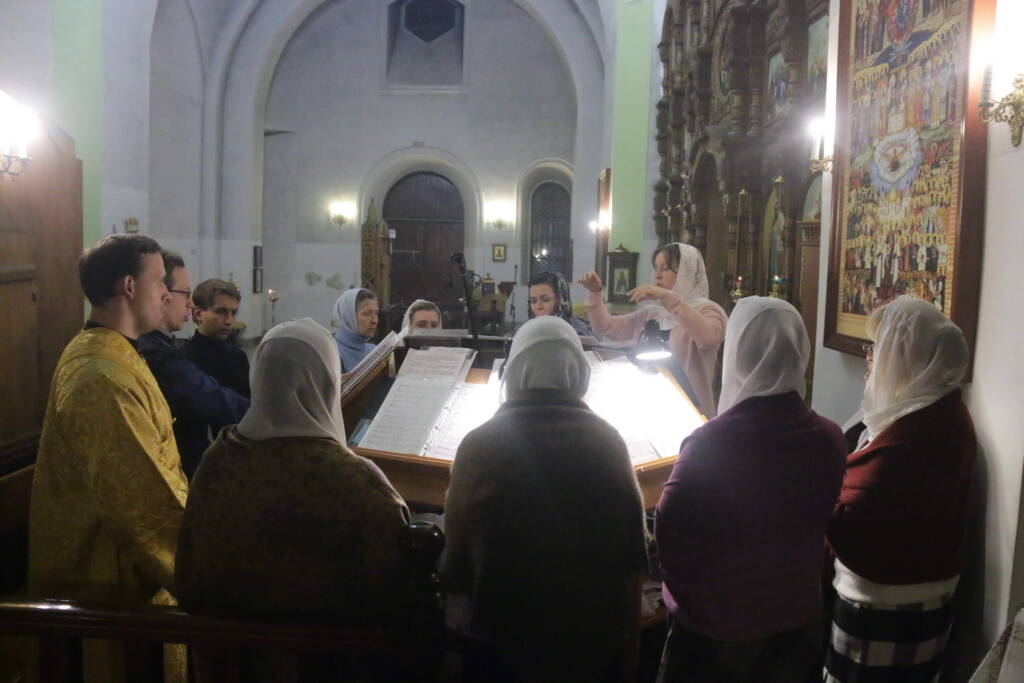 Всенощное бдение в канун Недели 20-й по Пятидесятнице в Вознесенском Кафедральном соборе города Касимова