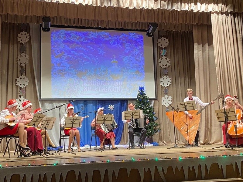 В Ермишинском РДК состоялся Рождественский концерт