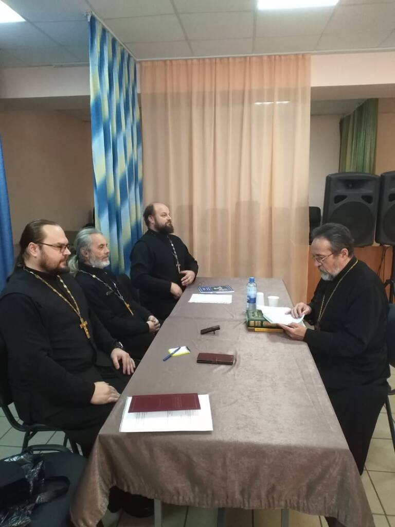 Собрание духовенства Агломазовского благочиния