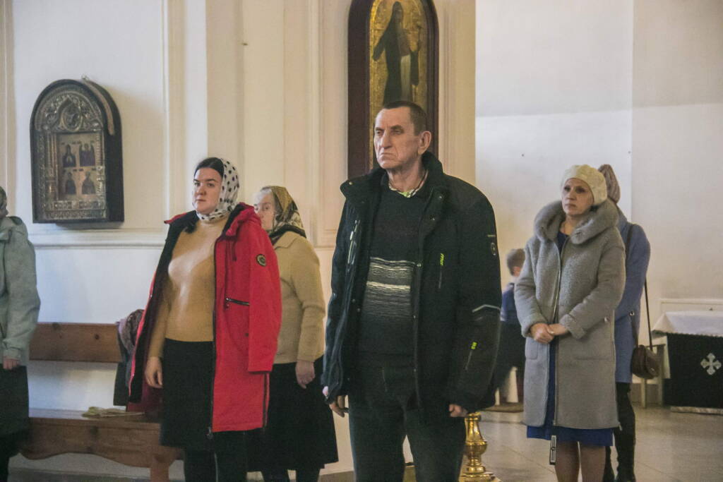 Всенощное бдение канун в канун Недели 2-й Великого поста в Вознесенском Кафедральном соборе города Касимова