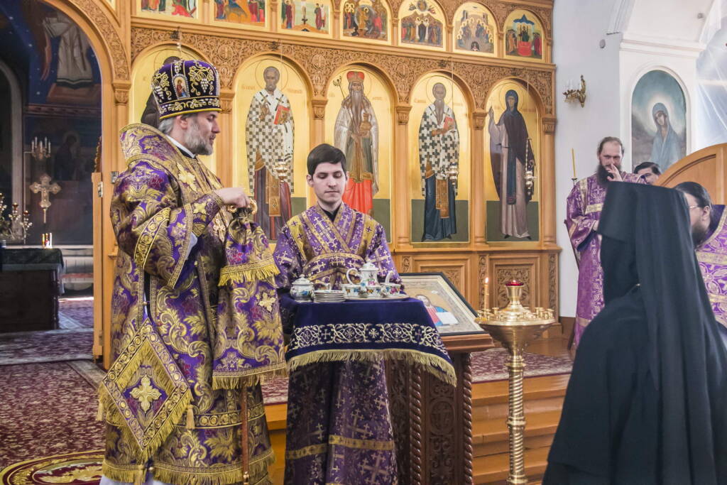 Литургия Преждеосвященных Даров в Милостиво-Богородицком женском монастыре п. Кадом