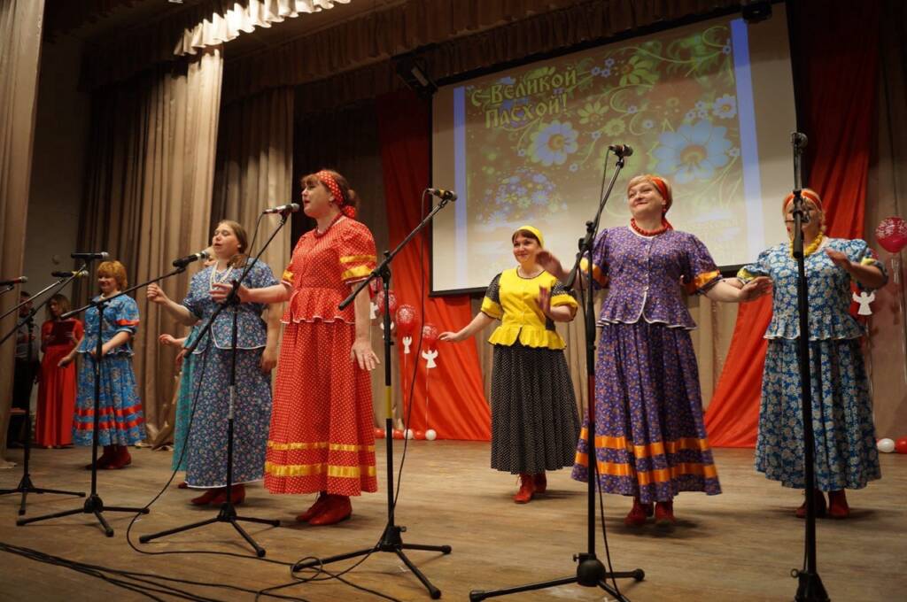 В Ермишинском  районном Доме культуры  прошел   районный фестиваль «Пасхальная радость»