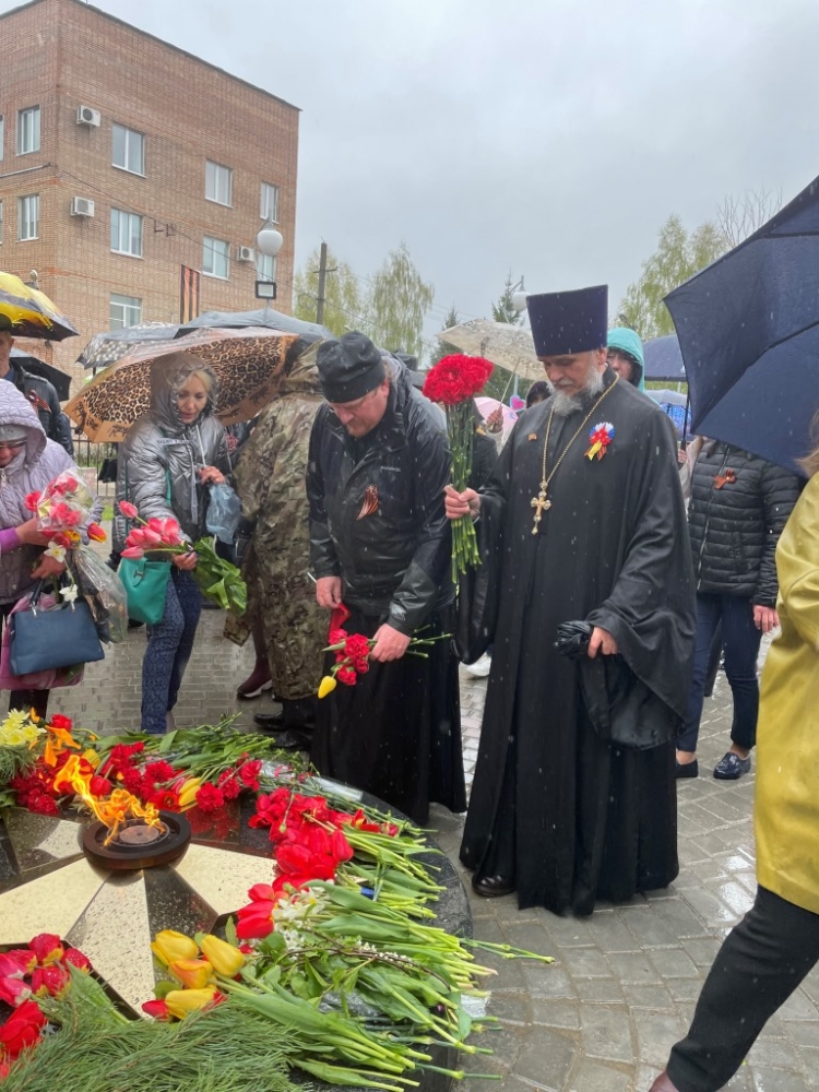 День Победы в поселке Шилово