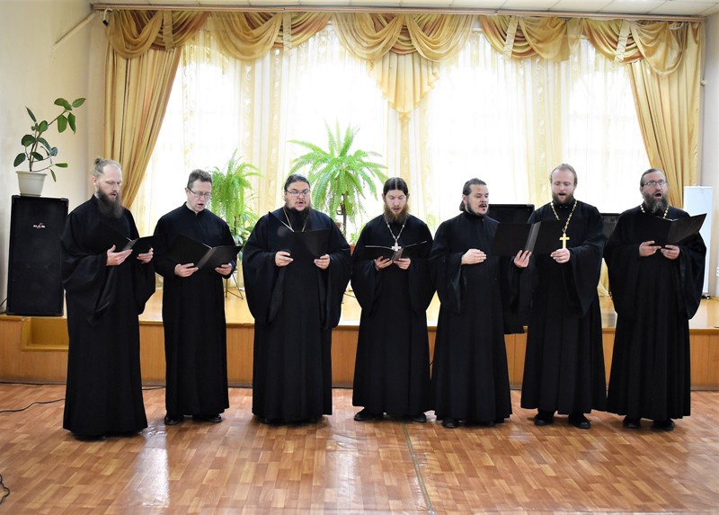 Хор духовенства Касимовской епархии принял участие в Фестивале военно-патриотической песни "Во имя жизни на земле"