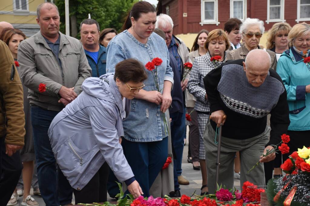 Благочинный Сасовского округа протоиерей Николай Бабачук принял участие в митинге, посвященном памяти павших в годы Великой Отечественной войны