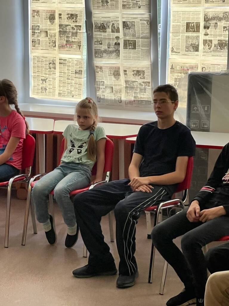 Встреча с участниками детского летнего лагеря «Орленок», организованного на базе МКОУ"Демушкинская СШ"