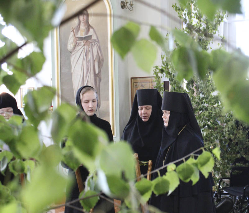 Встреча иконы Божией Матери «Неопалимая Купина» в Милостиво-Богородицком женском монастыре п. Кадом
