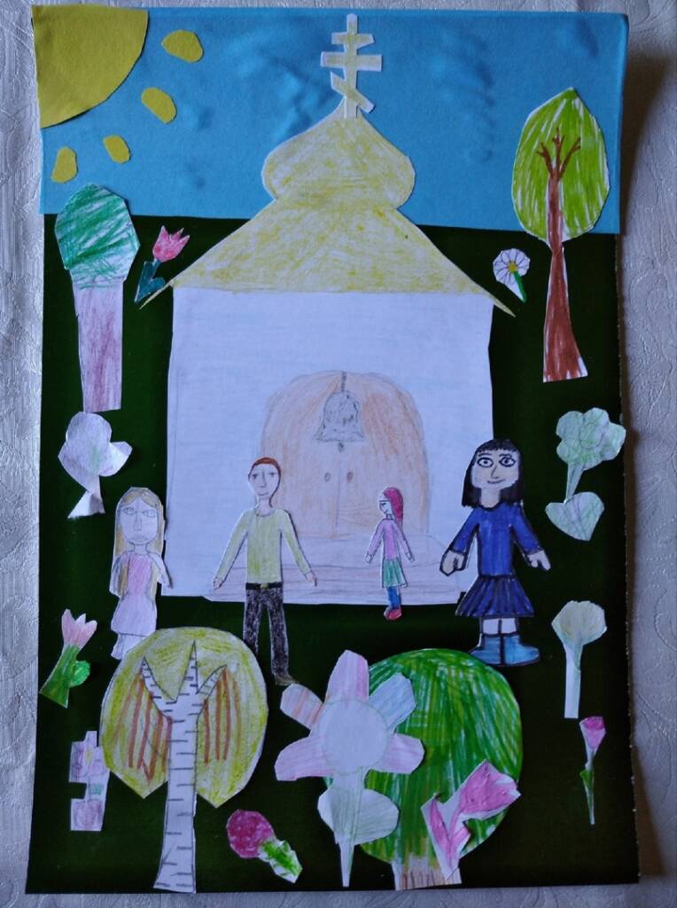 В храме в честь Смоленской иконы Божьей Матери с. Ильино Клепиковского района прошли занятия детской воскресной школы