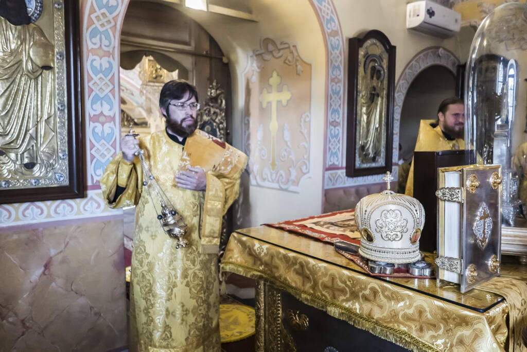 Божественная Литургия в Неделю 3-ю по Пятидесятнице в Никольском храме города Касимова