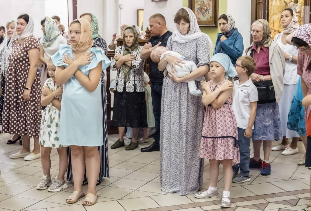 Божественная Литургия в Неделю 4-ю по Пятидесятнице в Вознесенском Кафедральном соборе города Касимова