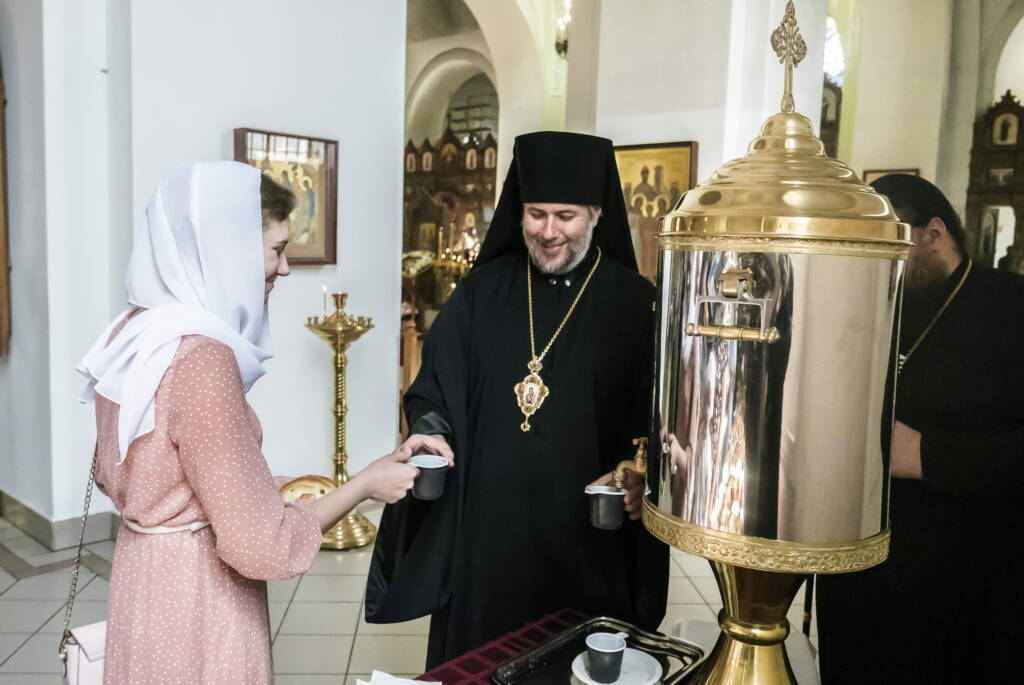 День памяти святителя Василия, епископа Рязанского в Вознесенском Кафедральном соборе города Касимова
