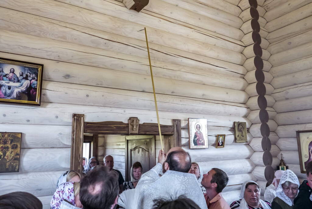 Великое освящение храма апостолов Петра и Павла поселка Ненашкино Клепиковского района