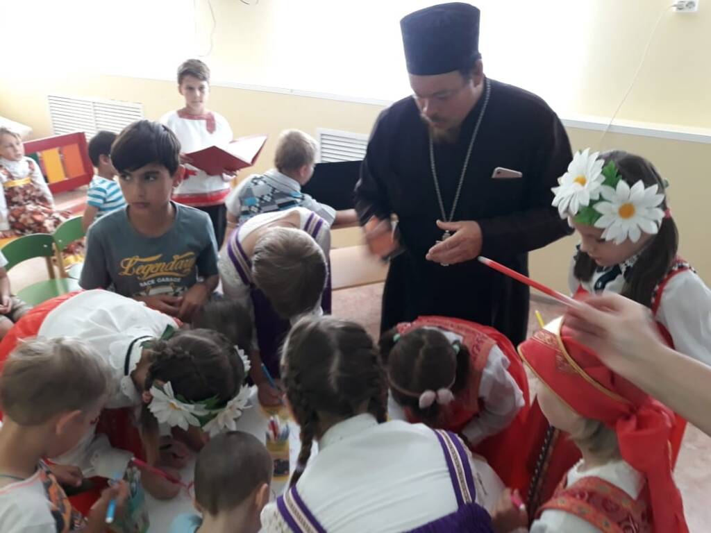 В Сасовском социально-реабилитационном центре для несовершеннолетних состоялось праздничное мероприятие, посвященное Дню Крещения Руси.
