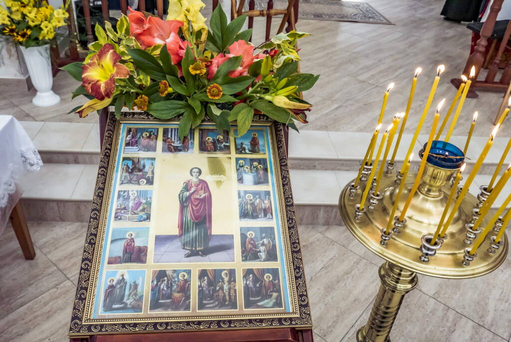 День памяти великомученика и целителя Пантелеимона в Ильинском храме г. Касимова