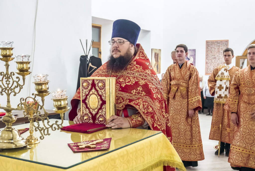 День памяти великомученика и целителя Пантелеимона в Ильинском храме г. Касимова