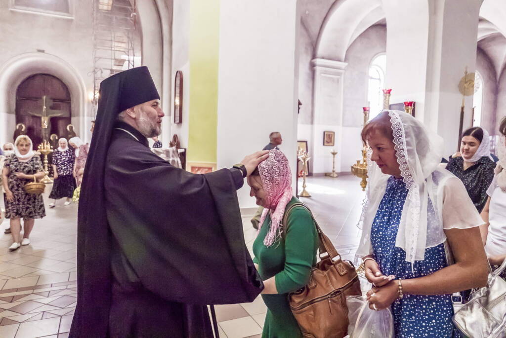 Праздник Преображения Господня в Вознесенском Кафедральном соборе города Касимова