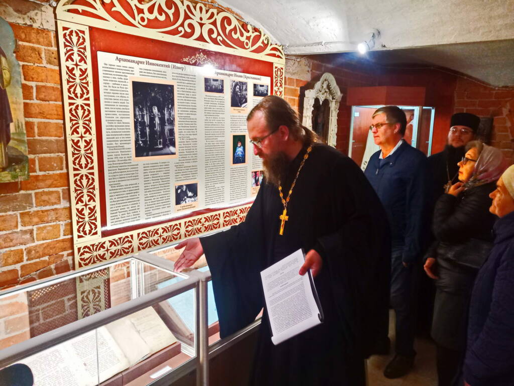 В Троицком храме г. Касимова состоялось открытие музея Новомучеников и исповедников Касимовской епархии