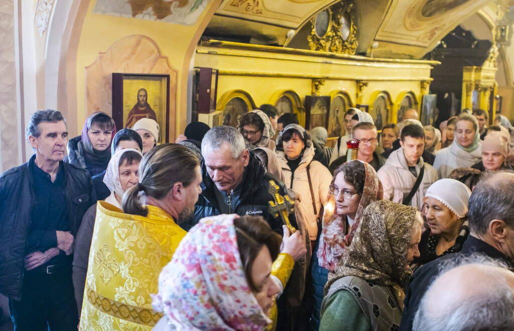 Божественная Литургия в Неделю 20-ю по Пятидесятнице в Никольском храме города Касимова