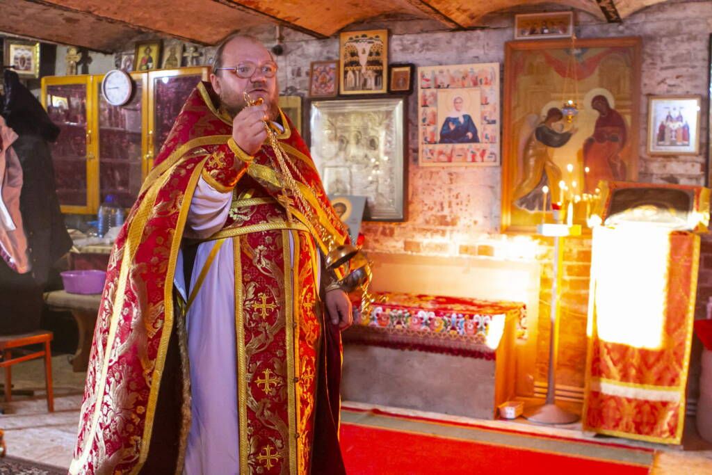 Престольный праздник в домовом храме мученика Павла Митинского в селе Лощинино Касимовского района