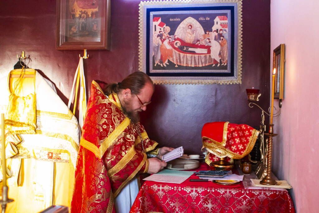 Престольный праздник в домовом храме мученика Павла Митинского в селе Лощинино Касимовского района