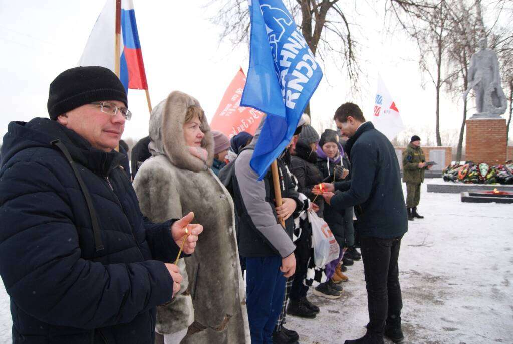 Благочинный Кадомского округа протоиерей Сергий Сорвачёв, принял участие в митинге посвященном Дню Неизвестного Солдата