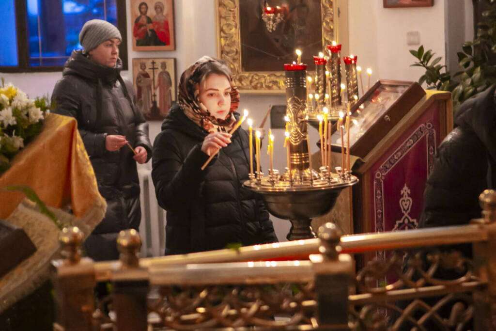 Божественная Литургия в празднование памяти преподобного Саввы Освященного в Христорождественской монашеской общине села Лашма