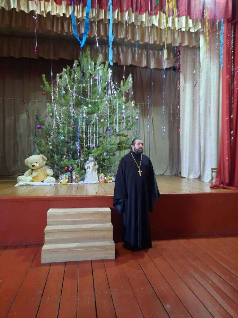 Рождество Христово в селе Царево Ермишинского района