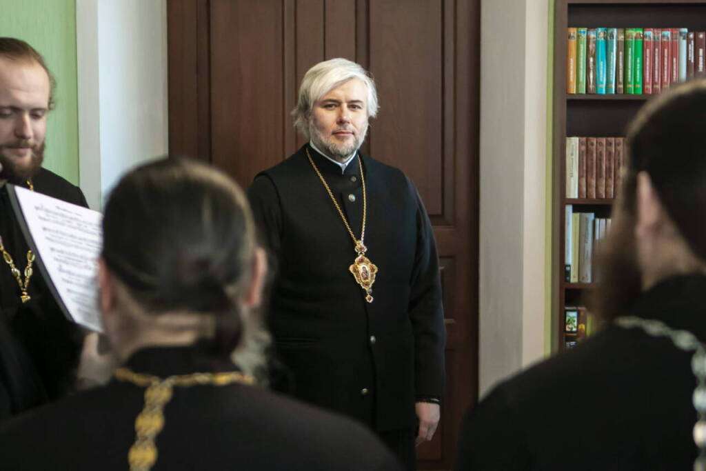 Духовенство г. Касимова и района поздравило Архипастыря с праздником Рождества Христова