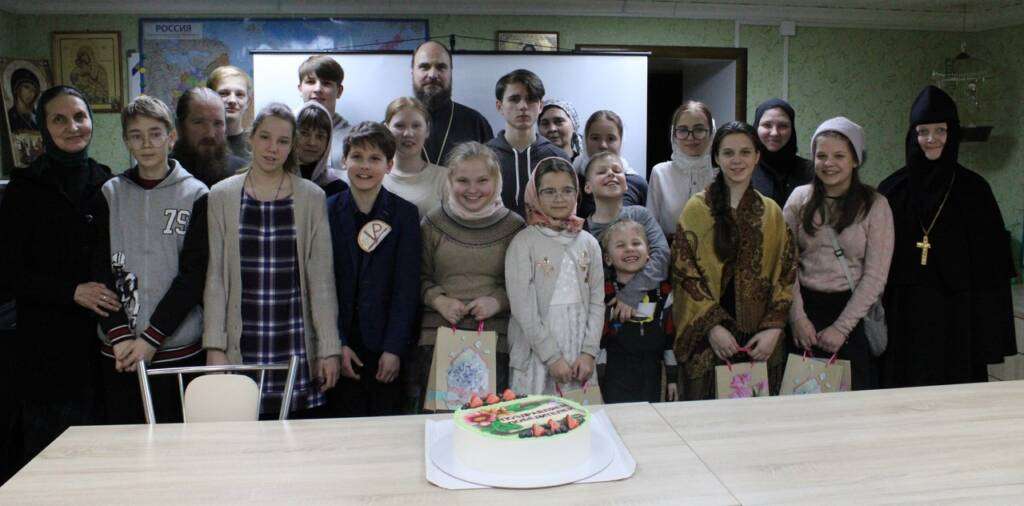 Празднование Дня православной молодежи в Воскресной школе Милостиво-Богородицкого монастыря р.п. Кадома