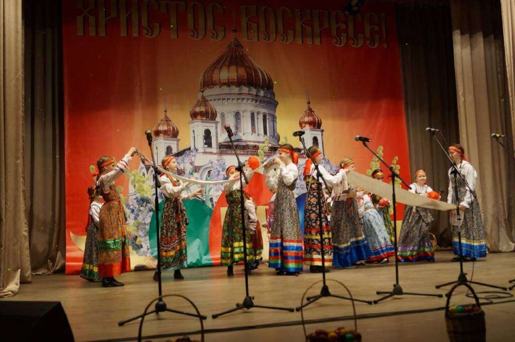 В посёлке Ермишь прошел фестиваль «Пасхальная радость»
