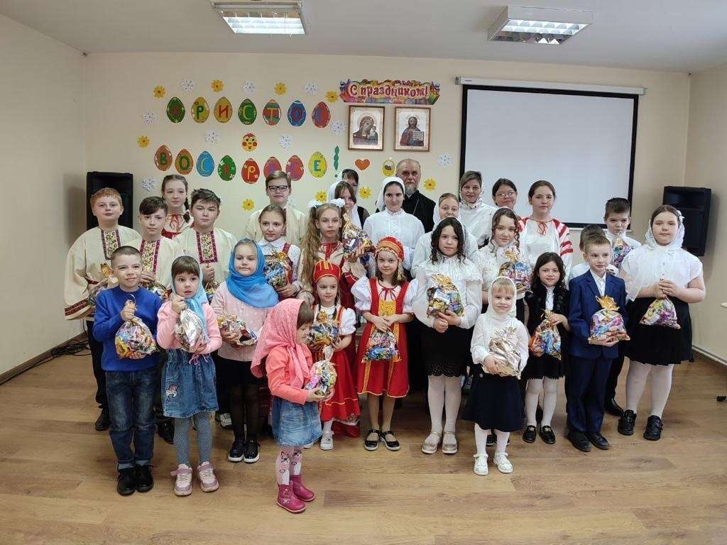 В Воскресной школе при Успенском храме р.п. Шилово состоялся праздник «Пасхальная радость»