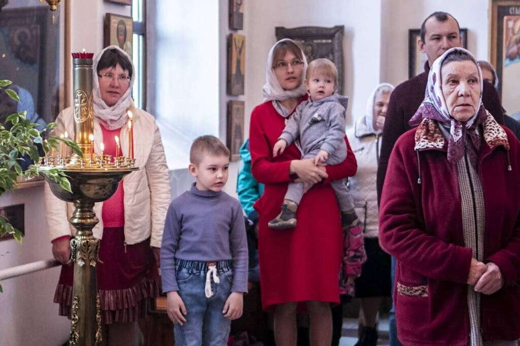Божественная Литургия в Неделю 3-ю по Пасхе, святых жен-мироносиц в Христорождественской монашеской общине села Лашма