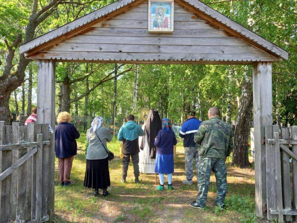 Благоустройство кладбища села Щербатовка Касимовского района