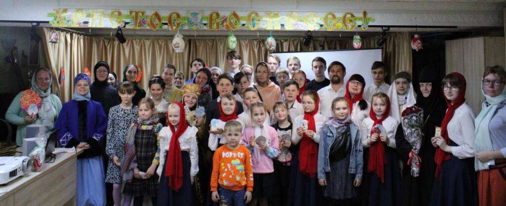 Неделя жен-мироносиц в Воскресной школе Милостиво-Богородицкого монастыря п. Кадом