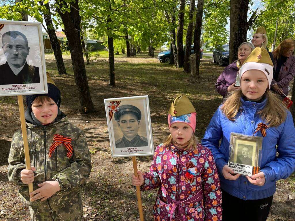 Иеромонах Савва (Максименков) принял участие в митинге, посвященном 78-й годовщине Победы в Великой Отечественной войне