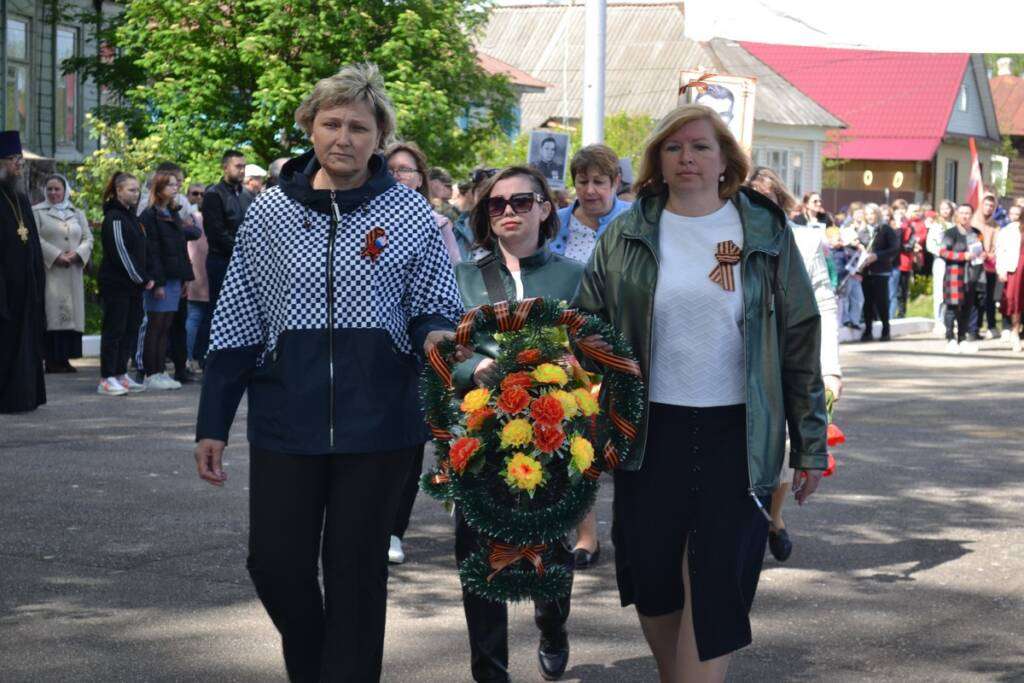 Протоиерей Сергий Сорвачев принял участие в митинге, посвященном 78-й годовщине Победы в Великой Отечественной войне
