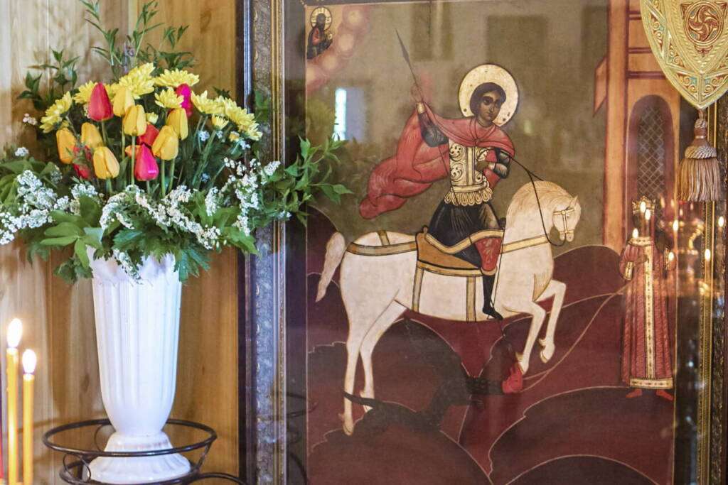 Престольный праздник в Георгиевском храме города Касимова